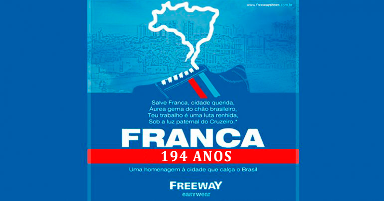aniversário de 194 anos de Franca