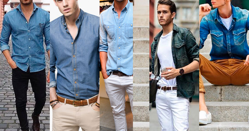 Camisa jeans masculina: dicas de como usar e ficar lindo